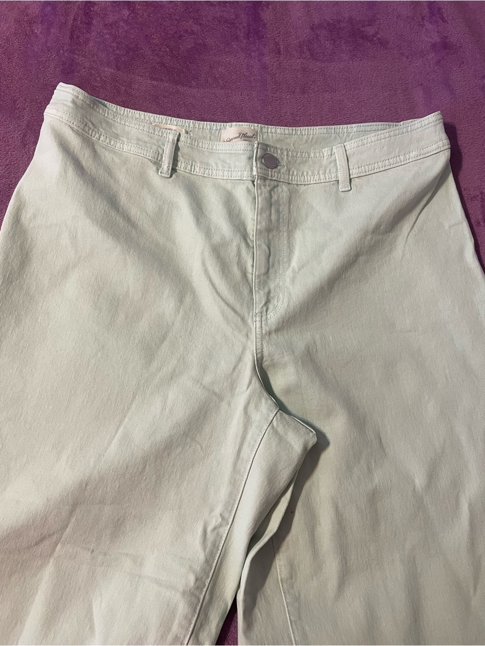 Universal Thread Light Mint Green Wide Leg Jeans